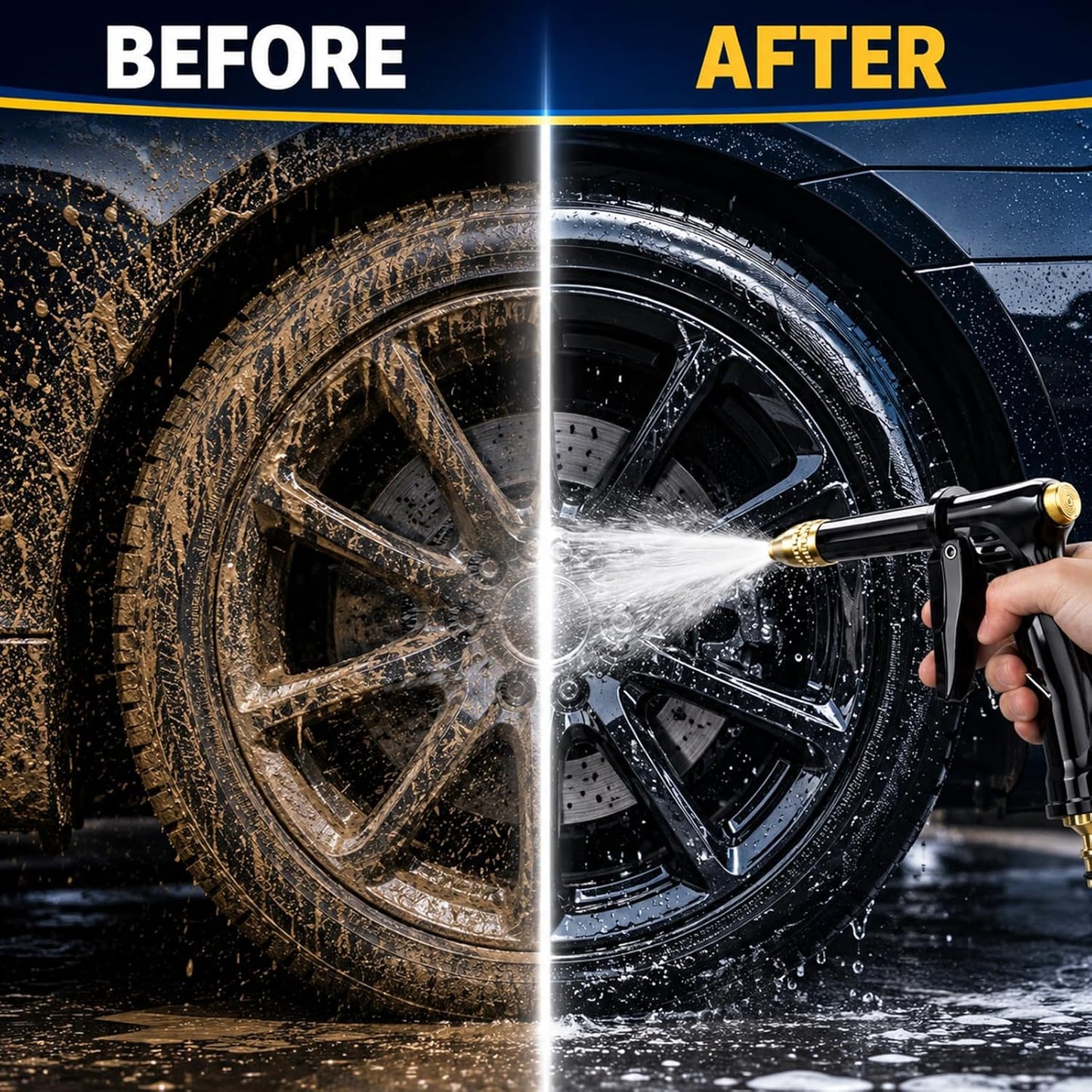 💦 LIMITED-TIME 50% OFF! ✨ High-Pressure Water Jet Gun – 2 Modes, Ergonomic, Leak-Proof 🧼